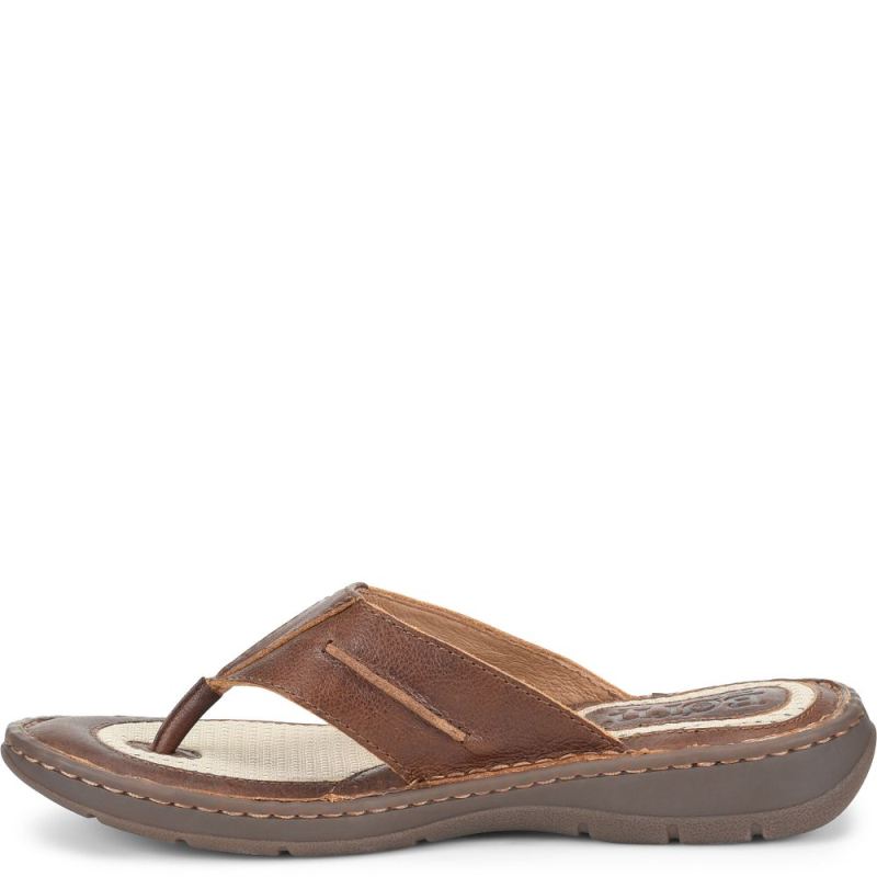 Born Men's Whitman Sandals - Tan Cymbal (Brown)