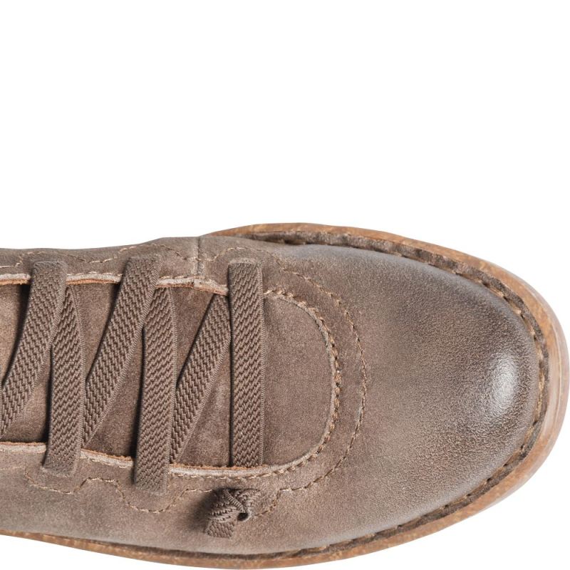 Born Women's Sienna Slip-Ons & Lace-Ups - Taupe Distressed (Tan)