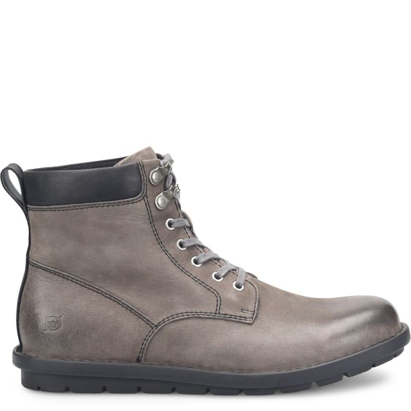 Born Men's Sean Boots - Charcoal (Grey)