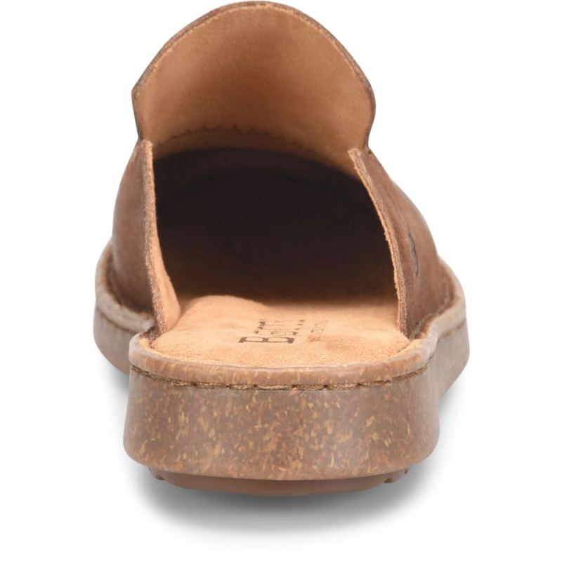 Born Women's Selina Clogs - Rust Tobacco Distressed (Brown)