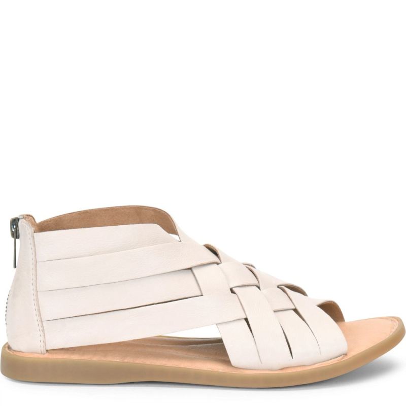 Born Women's Iwa Woven Sandals - Ecru (White)