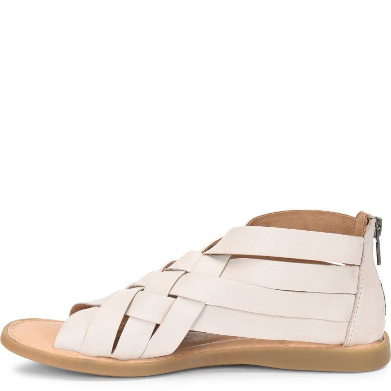 Born Women's Iwa Woven Sandals - Ecru (White)