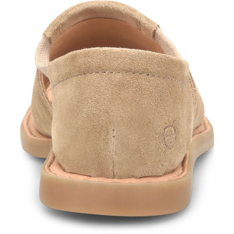 Born Women's Cove Modern Sandals - Taupe Suede (Tan)