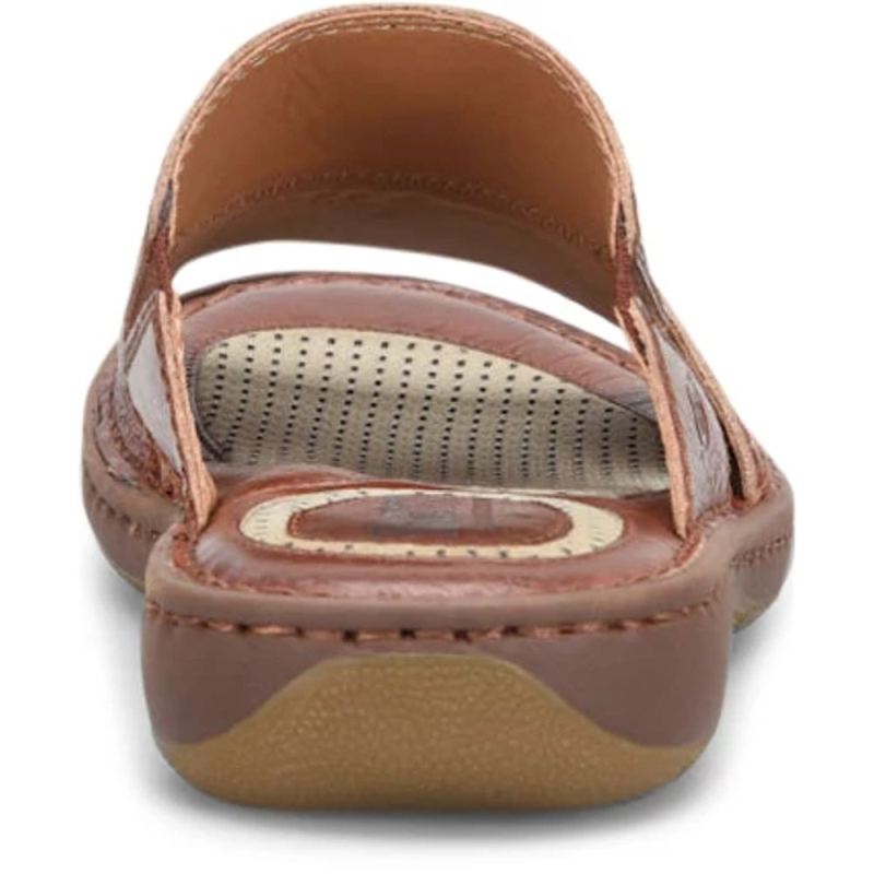 Born Men's Flores Sandals - Dark Tan Bourbon (Brown)