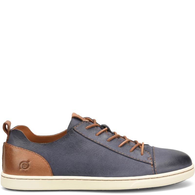 Born Men's Allegheny Luxe Sneakers - Navy Universe Combo (Blue)