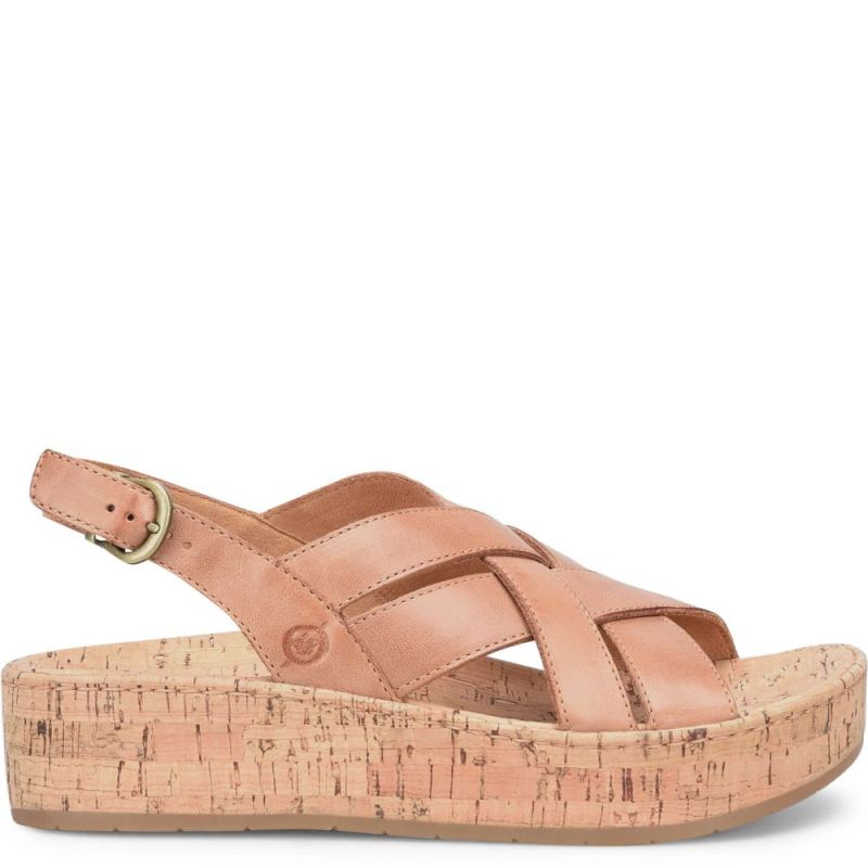 Born Women's Shona Sandals - Cuoio (Brown)