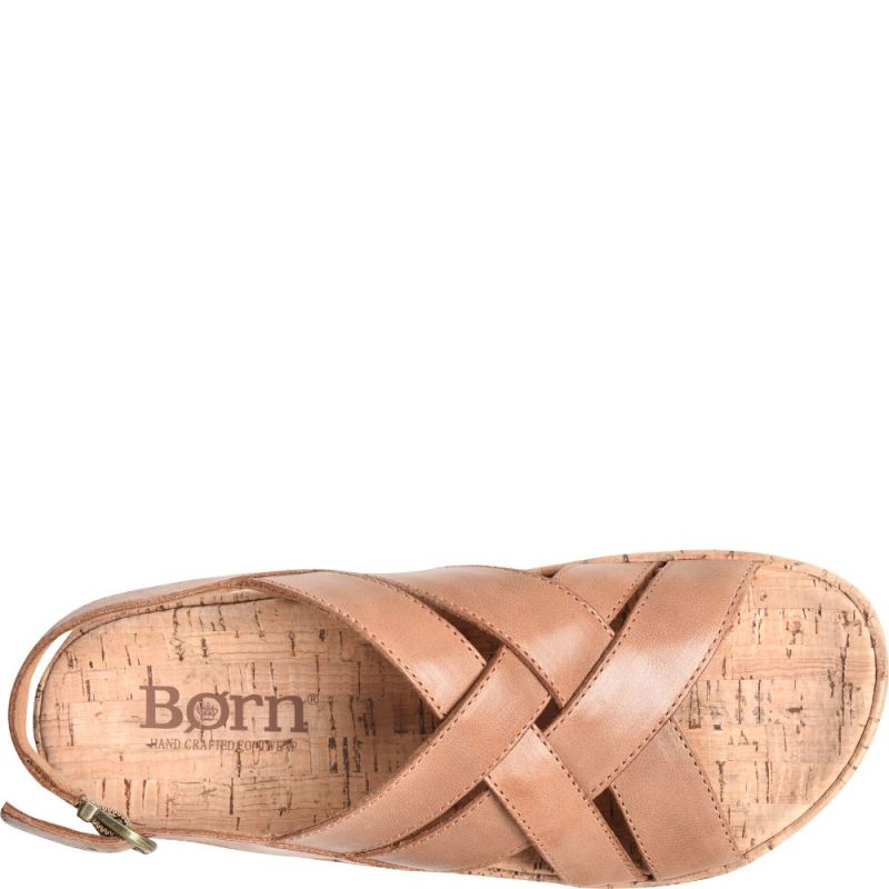 Born Women's Shona Sandals - Cuoio (Brown)