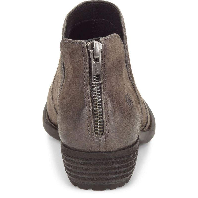 Born Women's Kerri Boots - Dark Grey Distressed (Grey)